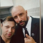 Federico Iannoni Sebastianini con Marco make-up artist dei VIP