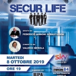 SECUR LIFE
Puntate cinematografiche/serie TV e dibattito in studio
Dal 24.09.2019 alle  h19 su 
Sky n.821  e Canale Italia n.84 digitale